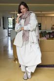 Cooper Needlecord Smock Dress Stone  /14 =